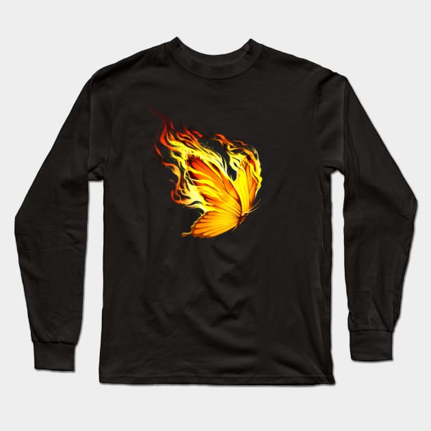 BurnOut Long Sleeve T-Shirt by Tobe_Fonseca